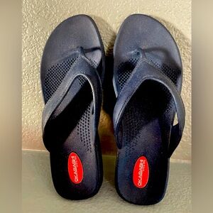 Okabashi Flip Flops Blue Size Medium/Large